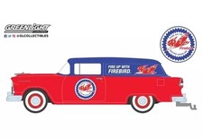 1/64 Greenlight Chevrolet One Fifty Sedan Delivery 1955 Pure Oil Diecast picture