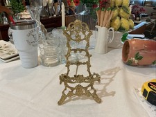 Vintage Tabletop Book Easel Gold picture