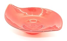 Vintage MCM VIKING GLASS Ruby Red Amberina 8