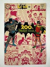 Batman #200 - Neal Adams Cover - KEY - 200th SMASH ISSUE - 1968 picture