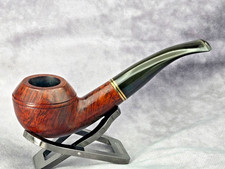 Gorgeous Grain No-Name Bent Rhodesian Estate Pipe picture