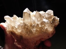 TWENTY FIVE Points Larger SMOKY Quartz BURR Crystal Cluster Brazil 670gr picture