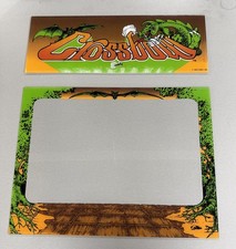 Crossbow Arcade Marquee/Bezel Exidy Original Not Reproduction picture