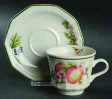 Churchill Victorian Orchard  Cup & Saucer 50102 picture
