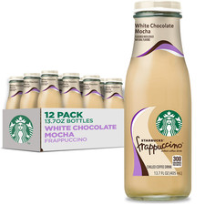 Frappuccino White Chocolate Mocha Iced Coffee Drink 13.7 fl oz 12 Pack Bottles picture