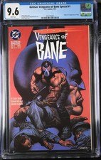Batman Vengeance of Bane Special #1 1993 DC Comics CGC 9.6 1st app White Pages picture