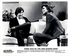 LG968 1981 Original Michael Leshnov Photo ROBERT HAYS ON THE JON DAVIDSON SHOW picture