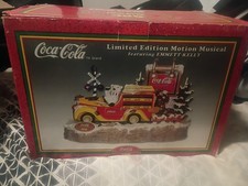 COCA COLA 100 EMMETT KELLY LIMITED EDITION MOTION MUSICAL WITH BOX NEW picture