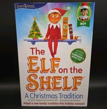 The Elf on the Shelf: A Christmas Tradition Boy Doll and Book Set NIB picture