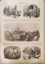 Harper's Weekly March 11, 1865 General Sherman General Lee picture