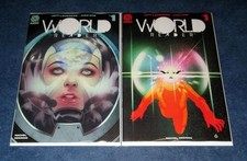 WORLD READER #1 1:10 Elizabeth Torque variant & #1a 1st print set AFTERSHOCK NM picture
