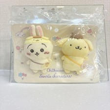 Sanrio Pompompurin Chiikawa Rabbit Brooch 2pcs set Collaboration Brooch Brooch picture