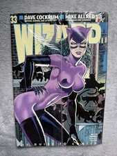 Wizard Magazine #33 May 1994 Catwoman Jim Balent Polybag Inserts Vintage picture