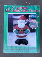 Yule Rite Aid 8ft Lighted Inflatable Santa Clause picture