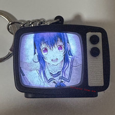 You and Me and Her: A Love Story Sone Miyuki LED Glow Acrylic Keychain Pendant picture