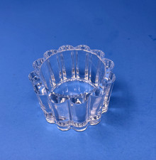 PartyLite DELPHI 24% Full Lead Crystal Scalloped Votive Holder Germany #PO142 picture
