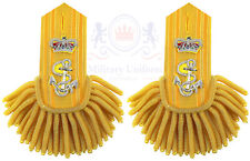 ROYAL NAVY BULLION ANCHOR and CROWN CAPTAIN EPAULETTE REGULATIONS OF of 1812 picture