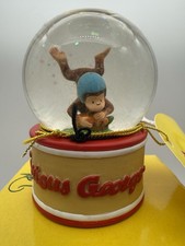Westland Curious George Let’s Play Football Snow Globe Original Box Rare picture