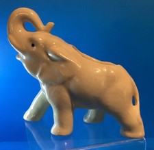 VINTAGE CERAMIC ELEPHANT FIGURINE Planter 7 x 5.5