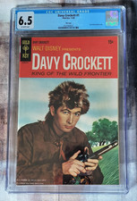 VTG 1969 Davy Crockett #1 CGC 6.5 File Copy Photo Cover Off White Pages picture