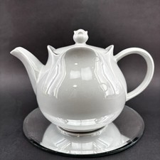 Vintage Sadler English Silver Gray 5 Cup Teapot Pottery Tea England Alice picture