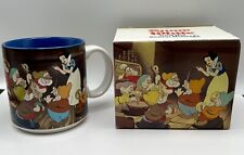 Disney Snow White and the Seven Dwarfs Coffee Mug 1990’s Disney Store Cup VTG picture