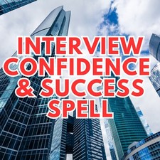Interview Confidence & Success Spell – Conquer the Hiring Process with Ease picture