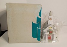 Partylite The Church Tealight Candle Holder P0428 - RETIRED- Christmas Village picture