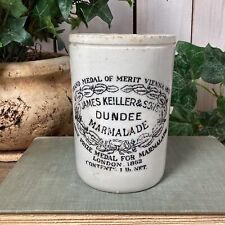 Antique James Keiller & Sons Dundee Marmalade Jar Made In England 1 Pound picture