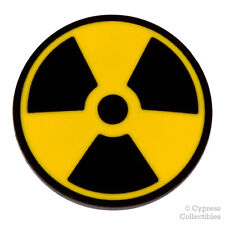 NUCLEAR SYMBOL ENAMEL LAPEL PIN DANGER RADIATION LOGO SIGN TIE TACK BADGE EMBLEM picture