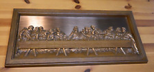 Vintage Last Supper Wall Art, Coppercraft Guild Last Supper, 3D Christian   picture