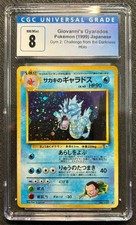 Graded Pokemon - Giovanni's Gyarados (130) Gym 2: Challenge from the Darkness CG picture