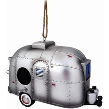 Spoontiques 10161 Camper Birdhouse, Silver picture