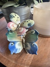 Vintage Karl Ens Double Butterfly Porcelain Figurine Germany picture