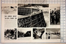 1959 Alaska Road Trip Article '59-Ers Carry On Peace River Trestle Ephemera picture