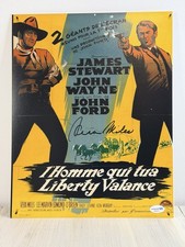 Vera Miles Signed 11x14 The Man Who Shot Liberty Valance Reproduction Poster 🎬 picture