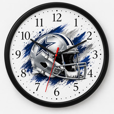 Dallas Cowboys Wall Clock | Family Fan Sports Gift picture