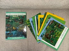 USPS Jumbo Stamp Image Postcard Lot Pacific Coast Rain Forest + Poster 2000 Mint picture