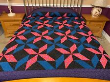  Ca King size Star  patchwork quilt X-10 picture