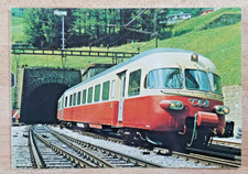 Airolo Switzerland Portal of the Gotthard Tunnel Railway Train Postcard picture