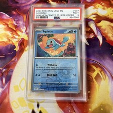 squirtle 007/165 pokemon center picture