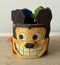 Vintage three sided Disney Tiki Collection Cup Holdef picture