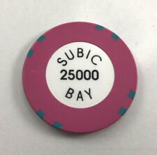 Vintage SUBIC BAY PHILIPPINES 25000 Casino Gaming Casino Chip picture