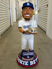 FOCO 3 Ft Mookie Betts Dodgers 2020 World Series Bobblehead #2/12 picture
