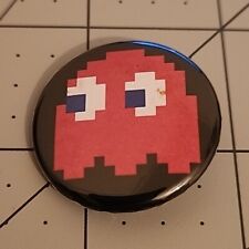 Vintage Pin - Pac-man Video Game Character Red Ghost 1.25