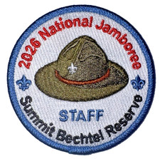2026 Official Staff Hat Trading Post Pocket Patch National Jamboree MINT picture