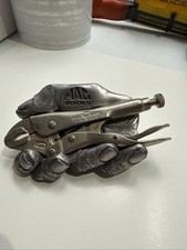 VINTAGE MAC TOOLS BELT BUCKLE, VISE-GRIP 4WR PLIERS, RARE Cool Belt Buckles picture