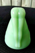 Bottoms Up Shot Glass Cup Rosso Green McKee Style JADEITE JADITE  picture