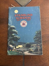 VTG 1922 / 23 STANOLIND ALMANAC RED CROWN GASOLINE STANDARD OIL COMPANY 48 PGS. picture
