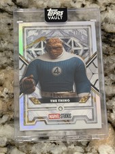 2026 Topps Vault Marvel The Thing Diamonds Silver Refractor Parallel /50 MD-83 picture